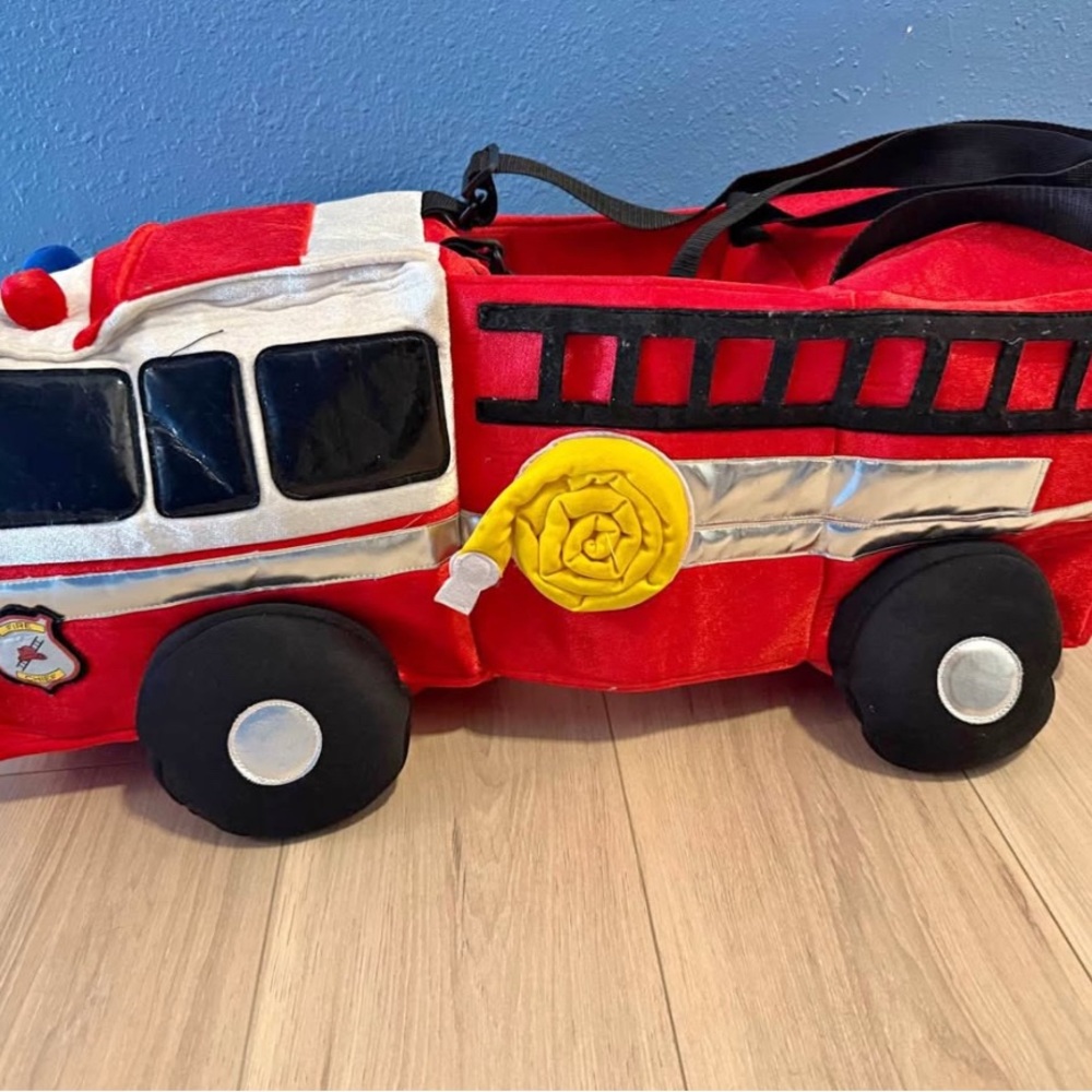Hanna Andersson Red Fire Truck Costume